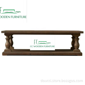 Gladiola coffee table wood coffee table